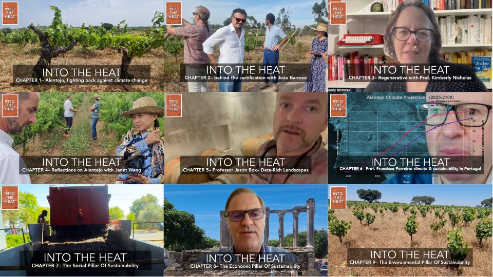 Into the Heat– a study of sustainability – Wines of Alentejo – Portugal by Nick Breeze